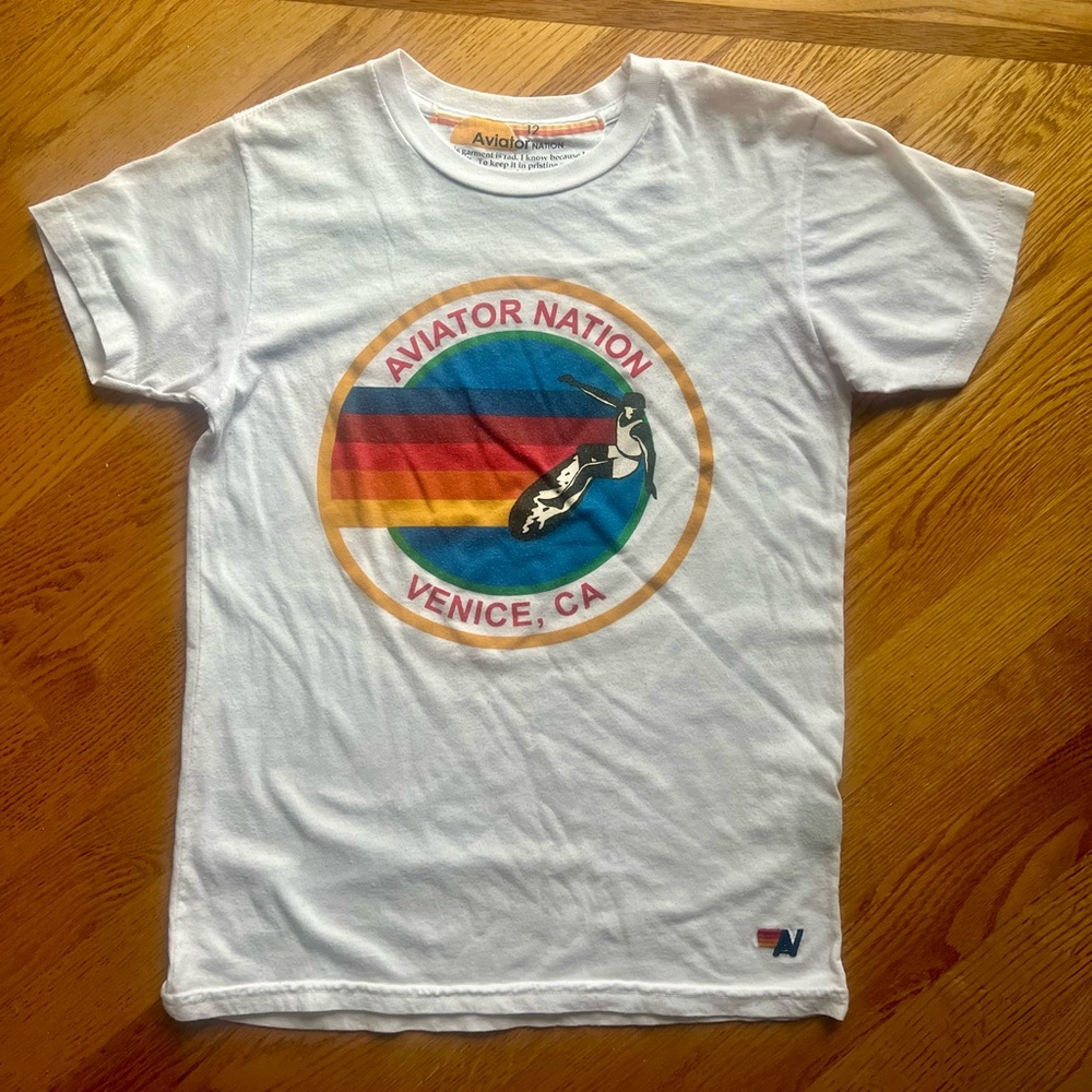 Aviator Nation Kids Tee Size 12
